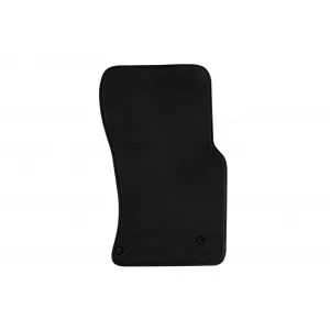 Three-layer textile floor mats suitable for Jaguar XF after 2015, set of 4 pieces, black