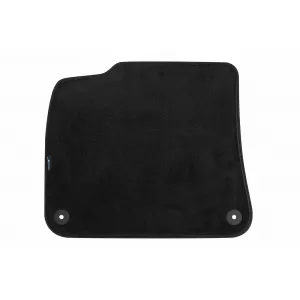 Three-layer textile floor mats suitable for Porsche Cayenne after 2017, set of 4 pieces, black
