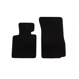 Three-layer textile floor mats suitable for BMW Z4 E85 2003-2013, set of 2 pieces, black