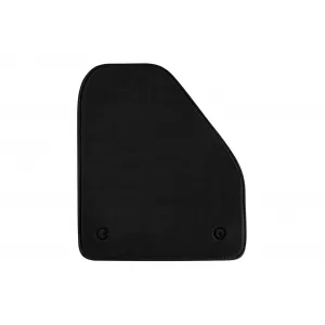 Three-layer textile floor mats suitable for Jaguar E-Pace after 2017, set of 4 pieces, black