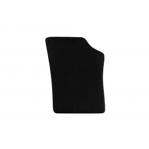 Three-layer textile floor mats suitable for Skoda Citigo after 2012, set of 4 pieces, black
