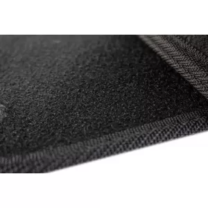 Three-layer textile floor mats suitable for CITROEN C4 2004-2010, set of 4 pieces, black