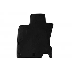 Three-layer textile floor mats suitable for Nissan Qashqai after 2014, set of 4 pieces, black