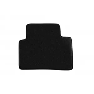 Three-layer textile floor mats suitable for Nissan Qashqai after 2014, set of 4 pieces, black