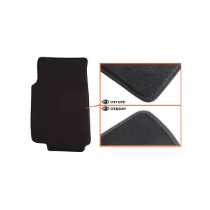 Mochete textile cu trei straturi potrivite pentru Honda Accord sedan, break 2003-2008, set de 4 bucăți, negru-image-6241874