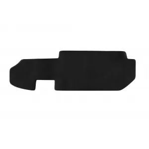 Three-layer textile floor mats suitable for VW T4 1999-2003, with 6 seats, 2 parts, black