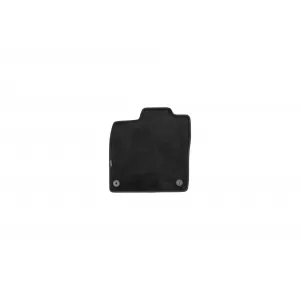 Three-layer textile floor mats suitable for Audi Q4 e-Tron after 2021, set of 4 pieces, black