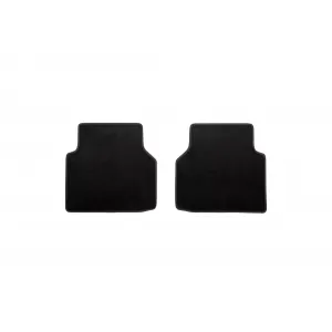 Three-layer textile floor mats suitable for Audi Q4 e-Tron after 2021, set of 4 pieces, black