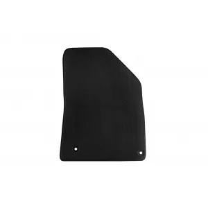 Three-layer textile floor mats suitable for Citroen C5 2008-2017, set of 4 pieces, black