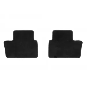 Three-layer textile floor mats suitable for Nissan Juke after 2019, set of 4 pieces, black
