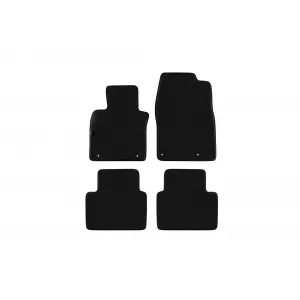 Mochete textile cu trei straturi din material Petex Style potrivite pentru MAZDA 3, CX-30 după 2019, set de 4 piese, negru