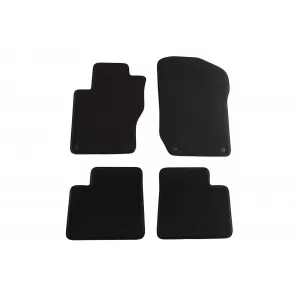 Tălpi textile cu trei straturi, potrivite pentru MERCEDES ML W164 2005-2011, GL X164 2006-2012, set de 4 bucăți, negru