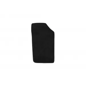 Three-layer textile floor mats suitable for Peugeot 206 Plus 2009-2013, set of 4 pieces, black-image-6242134