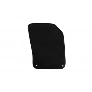 Three-layer textile floor mats suitable for Volvo S90, V90 after 2016, set of 4 pieces, black