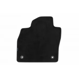 Three-layer textile floor mats suitable for Seat Arona, Ibiza after 2017, set of 4 pieces, black