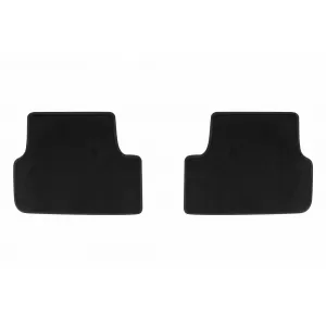 Three-layer textile floor mats suitable for Seat Arona, Ibiza after 2017, set of 4 pieces, black