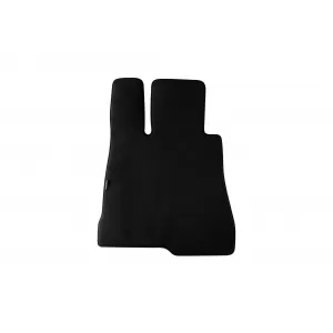 Three-layer textile floor mats suitable for Mercedes CL C216 2006-2014, set of 4 pieces, black