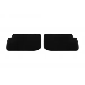 Three-layer textile floor mats suitable for Mercedes CL C216 2006-2014, set of 4 pieces, black