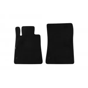 Tălpi textile cu trei straturi, potrivite pentru Mercedes SLK R172 2011-2016, SLC după 2016, set de 2 bucăți, negru