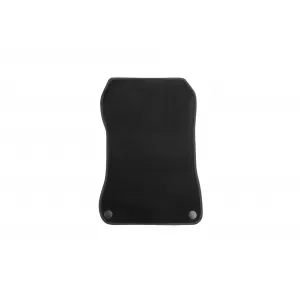 Three-layer textile floor mats suitable for Mercedes SL R231 after 2012, set of 2 pieces, black