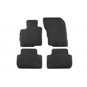 Tălpi textile cu trei straturi, potrivite pentru Mitsubishi Eclipse Cross după 2018, set de 4 bucăți, negre