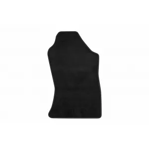 Three-layer textile floor mats suitable for Subaru XV, Impreza after 2017, set of 4 pieces, black