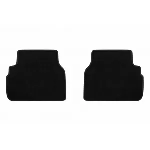 Three-layer textile floor mats suitable for Subaru XV, Impreza after 2017, set of 4 pieces, black