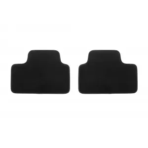 Three-layer textile floor mats suitable for Volvo XC40 after 2018, set of 4 pieces, black