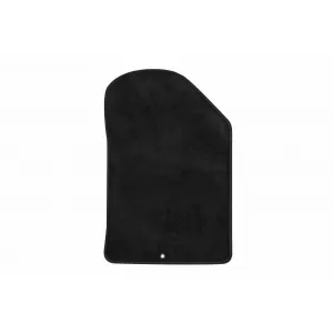 Three-layer textile floor mats suitable for Kia Picanto 2011-2017, set of 4 pieces, black