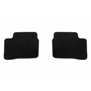 Three-layer textile floor mats suitable for Kia Picanto 2011-2017, set of 4 pieces, black