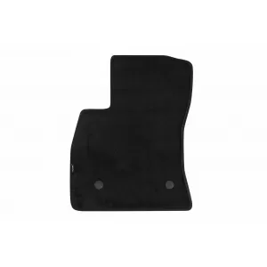 Three-layer textile floor mats suitable for Opel Combo 2012-2018, with 5 or 7 seats, set of 4 pieces, black-image-6242579