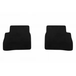 Three-layer textile floor mats suitable for Opel Combo 2012-2018, with 5 or 7 seats, set of 4 pieces, black-image-6242581