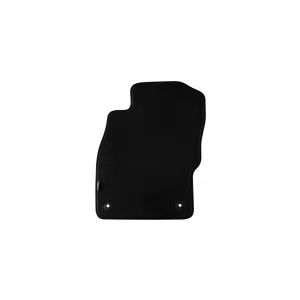 Three-layer textile floor mats suitable for Opel Adam 2013-2019, set of 4 pieces, black