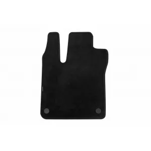 Three-layer textile floor mats suitable for Renault Twingo after 2014, set of 4 pieces, black