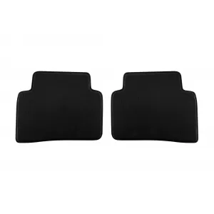 Three-layer textile floor mats suitable for Hyundai Tucson 2018-2020, set of 4 pieces, black