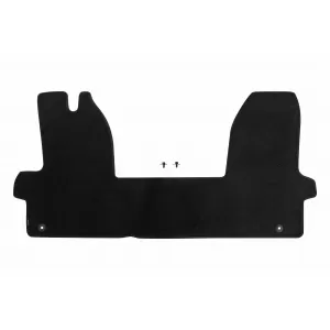 Three-layer carpet mat Petex Style material suitable for Iveco Daily after 2014, 1 piece, black