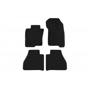Mochete textile cu trei straturi potrivite pentru Mercedes X-Class W470 după 2017, set de 4 bucăți, negru