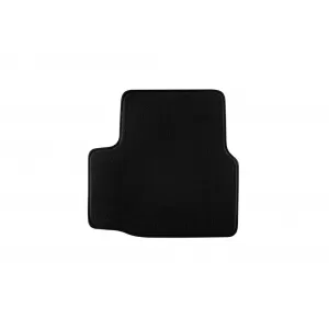 Three-layer textile floor mats suitable for Opel Astra K 2015-2021, set of 4 pieces, black
