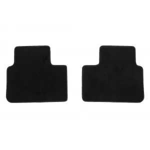 Three-layer textile floor mats suitable for Renault Talisman after 2016, set of 4 pieces, black