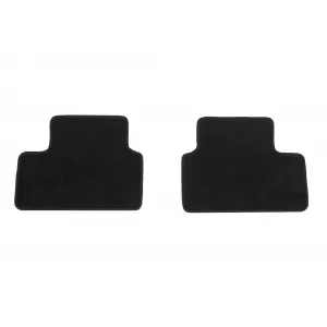 Three-layer textile floor mats suitable for Renault Megane Kombi 2015-2022, set of 4 pieces, black
