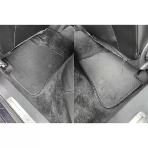 Mochete textile cu trei straturi din material Petex Style potrivite pentru VW Passat sedan, break 2005-2014, Passat CC 2012-2016 cu găuri rotunde, set de 4 bucăți, negru-image-6242752