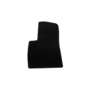 Three-layer textile floor mats suitable for Tesla Model 3 after 2018, 3-piece, black