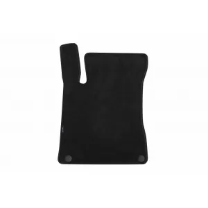 Three-layer textile floor mats suitable for Mercedes GLB X247 after 2020, set of 4 pieces, black