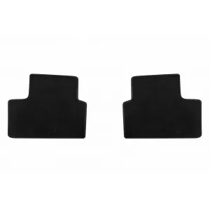 Three-layer textile floor mats suitable for Renault Clio after 2019, set of 4 pieces, black