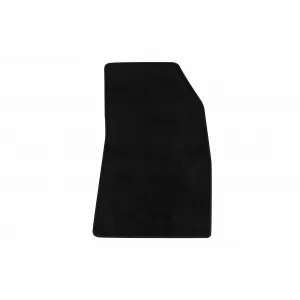 Three-layer textile floor mats suitable for Renault Captur after 2019, set of 4 pieces, black