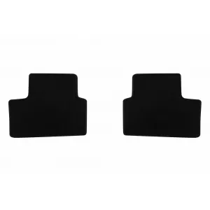 Three-layer textile floor mats suitable for Renault Captur after 2019, set of 4 pieces, black