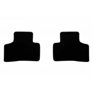 Three-layer textile floor mats suitable for Mercedes GLC X254 after 2022, set of 4 pieces, black