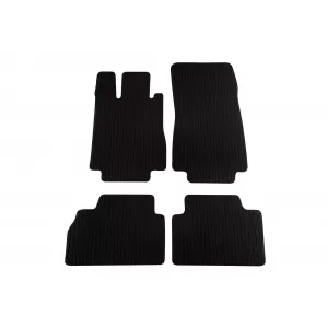 Mochete textile Petex Comet serie potrivite pentru Mercedes S class W220 1998-2005, ampatament scurt, set de 4 bucăți, negru