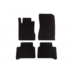 Mochete textile Petex Comet seria potrivite pentru Mercedes E class W211 sedan, estate 2002-2009, set de 4 bucăți, negru