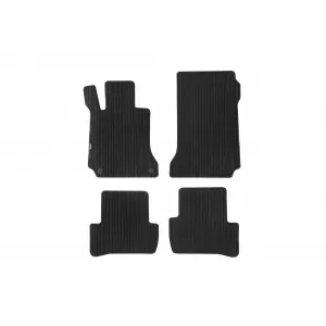 Mochete textile Petex Comet serie potrivite pentru Mercedes C class W204 sedan, estate 2007-2014, set de 4 bucăți, negru